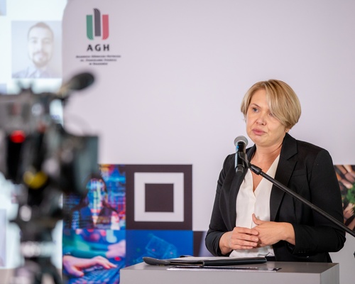 Prof. Ewa Adamiec, Wydział Informatyki AGH